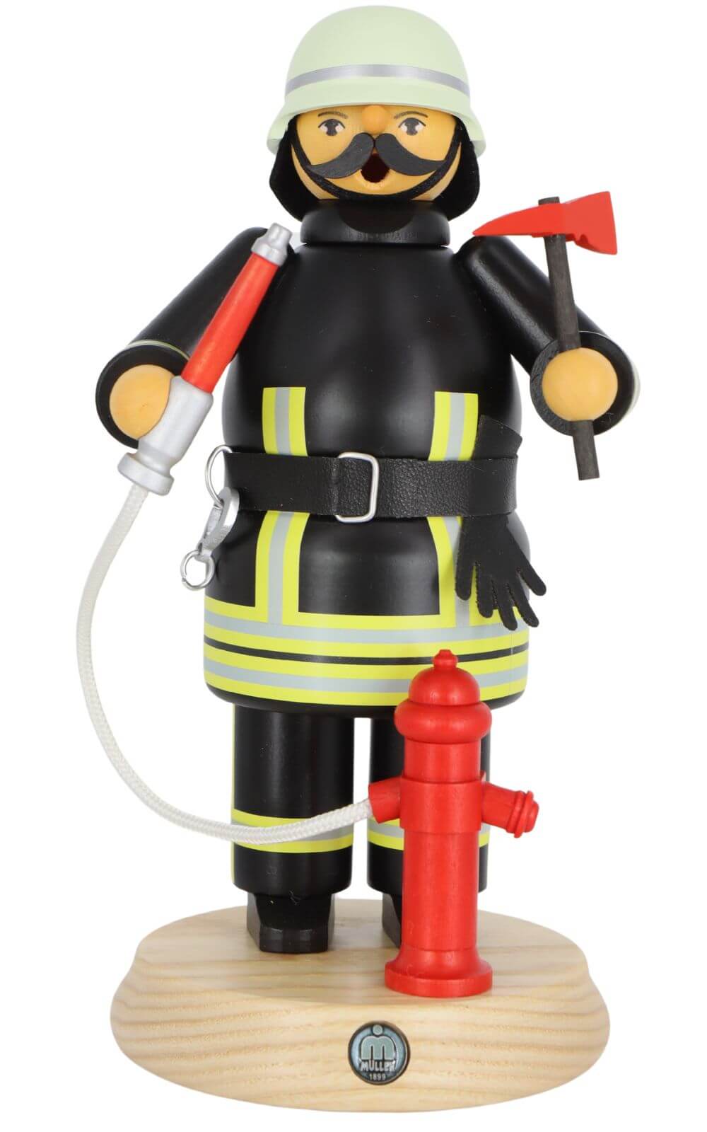 Räuchermännchen Feuerwehrmann von Müller Kleinkunst_1