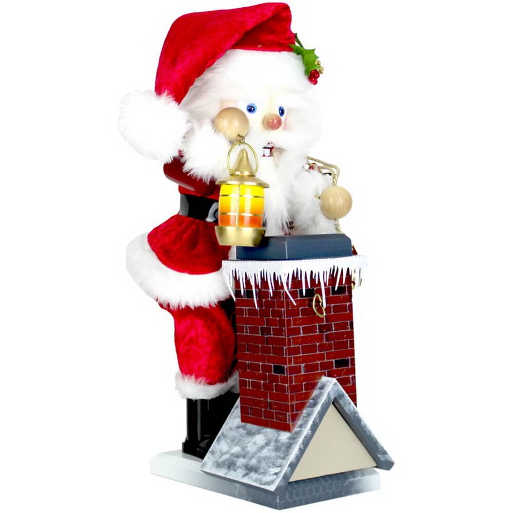 Nussknacker Chimney Santa, 43 cm von Steinbach_2