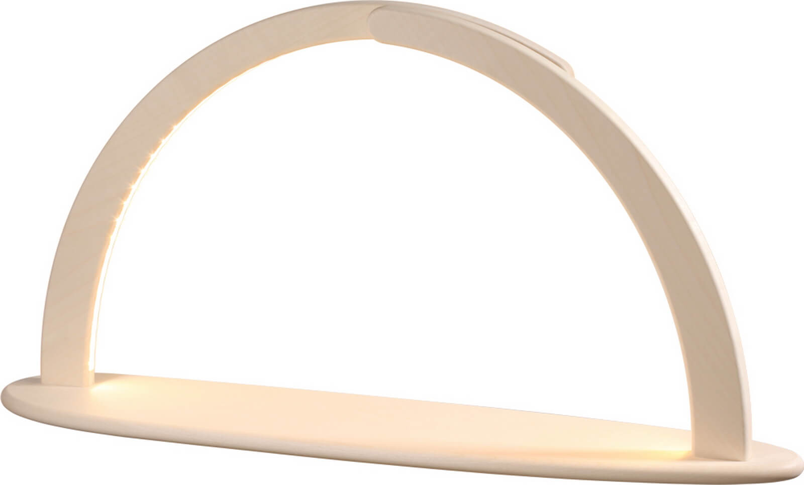 LED Schwibbogen XXL, doppelt ohne Bestückung von Seiffener Volkskunst eG