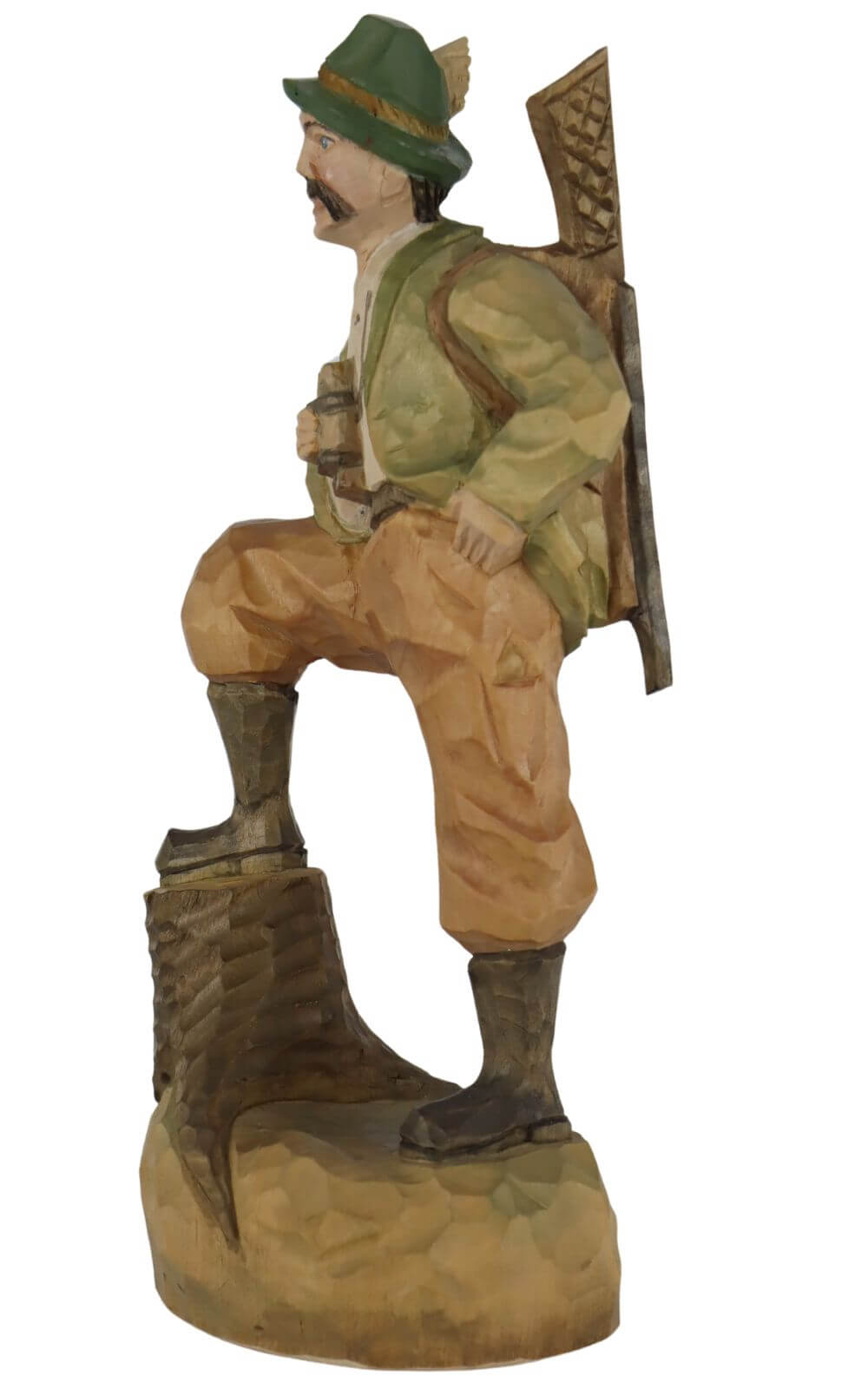Förster, geschnitzt, farbig, 16 cm von Schnitzkunst aus dem Erzgebirge_1