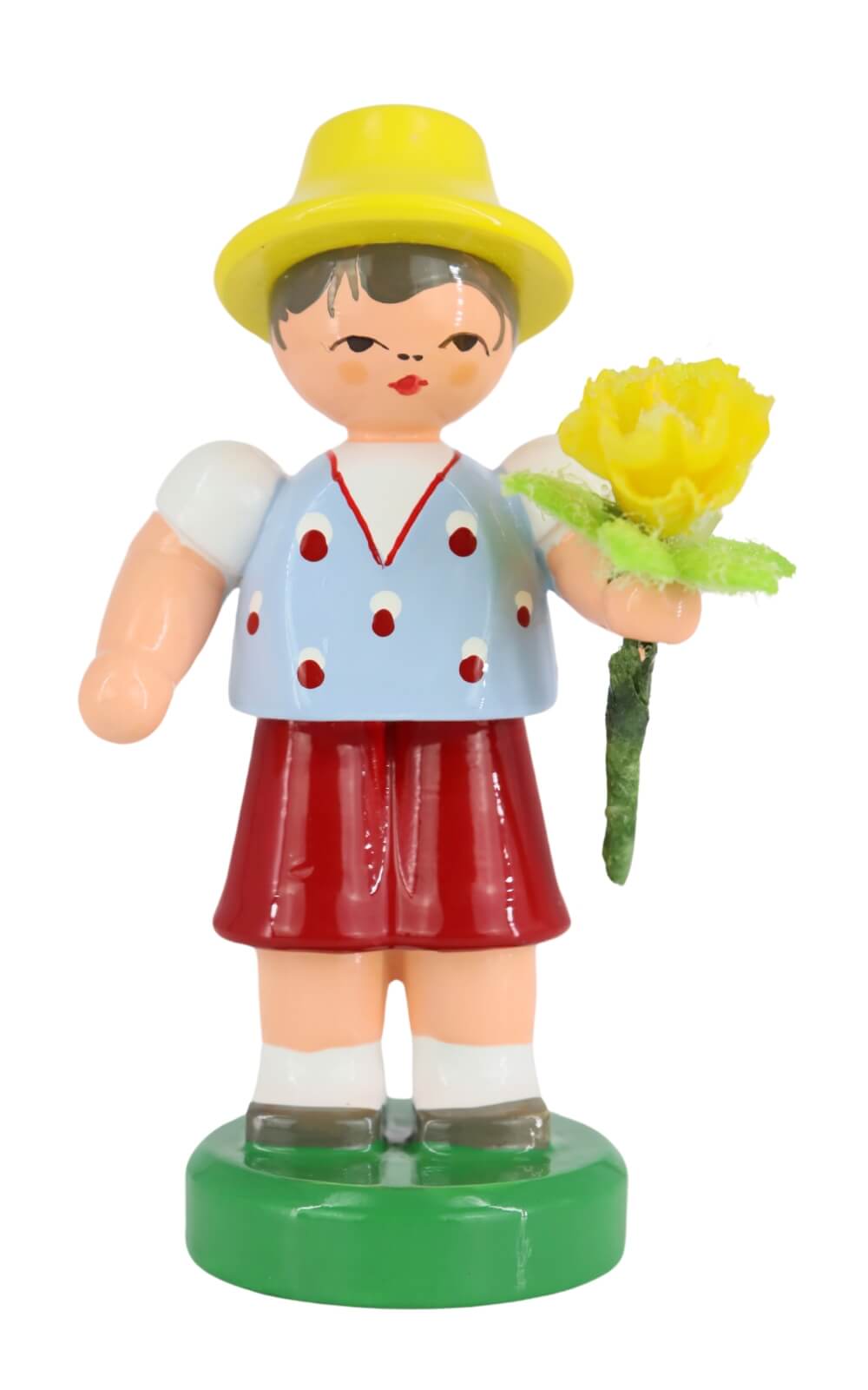 Miniatur Blumenkind - Junge, blau/gelb von Figurenland Uhlig GmbH_1