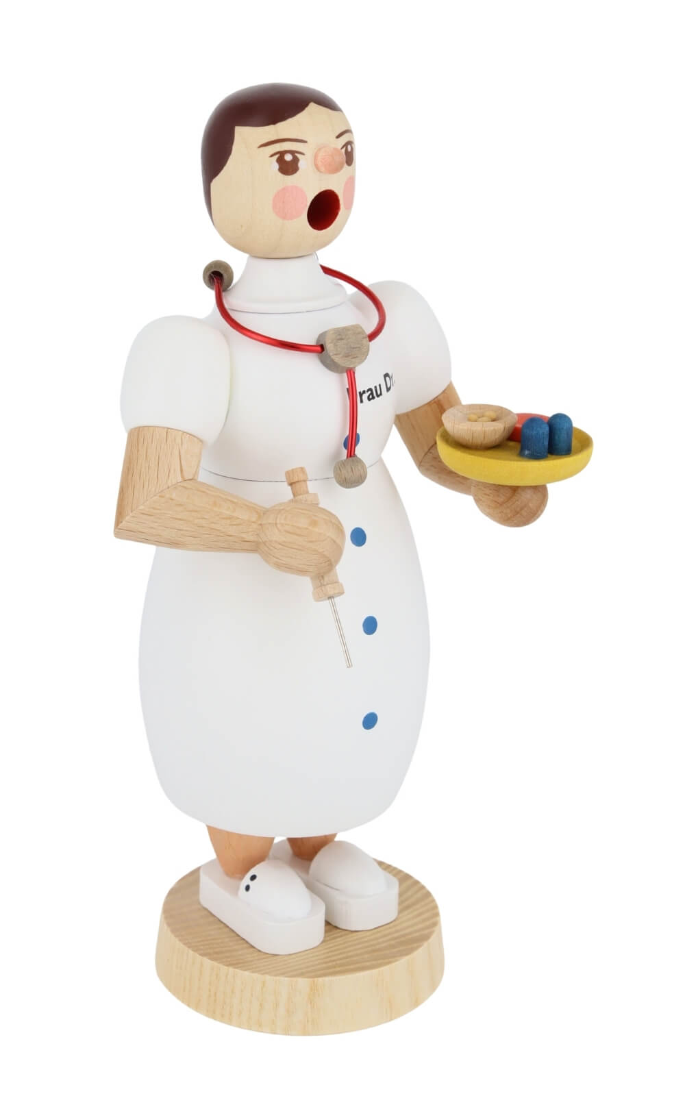 Räuchermännchen Ärztin, 18 cm von Richard Glässer_2