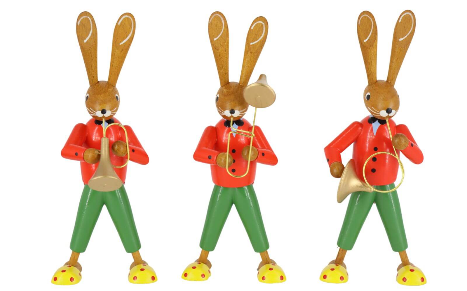 Osterhasen Orchester, 3 - teilig, 12 cm von Ralf Zenker