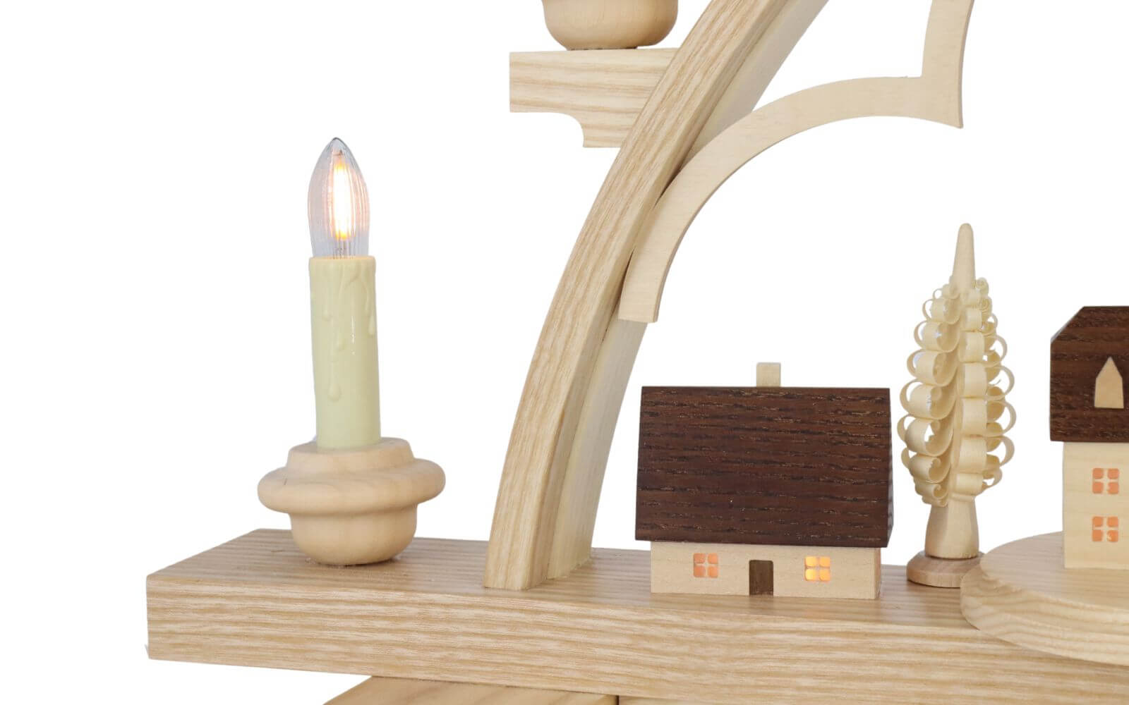 LED Schwibbogen Seiffener Dorf, 64 cm mit Innenbeleuchtung von Müller Kleinkunst_4