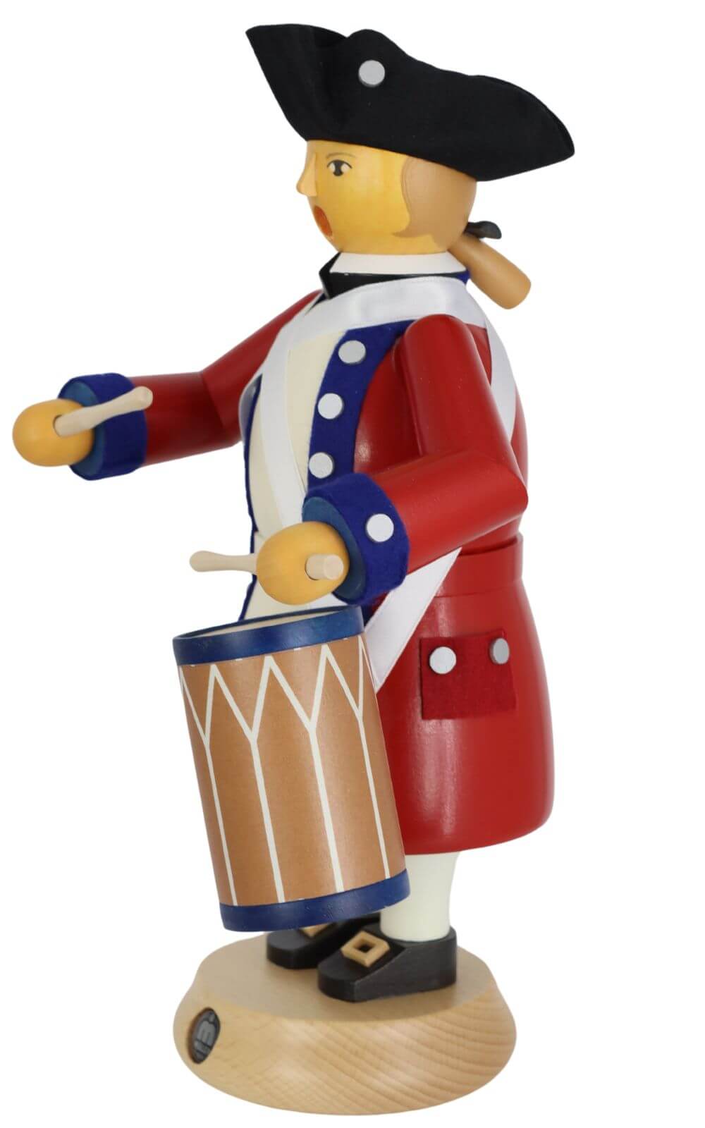 Räuchermännchen Militär-Trommler Virginia State Garrison Regiment von Müller Kleinkunst_3