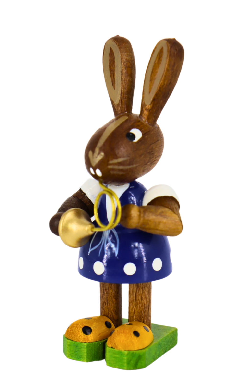 Osterhase - Mädchen mit Waldhorn von Figurenland Uhlig GmbH_2