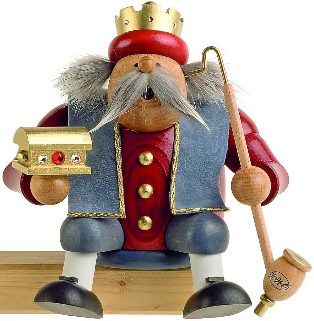 Räuchermännchen Kantenhocker Caspar, 17 cm von KWO