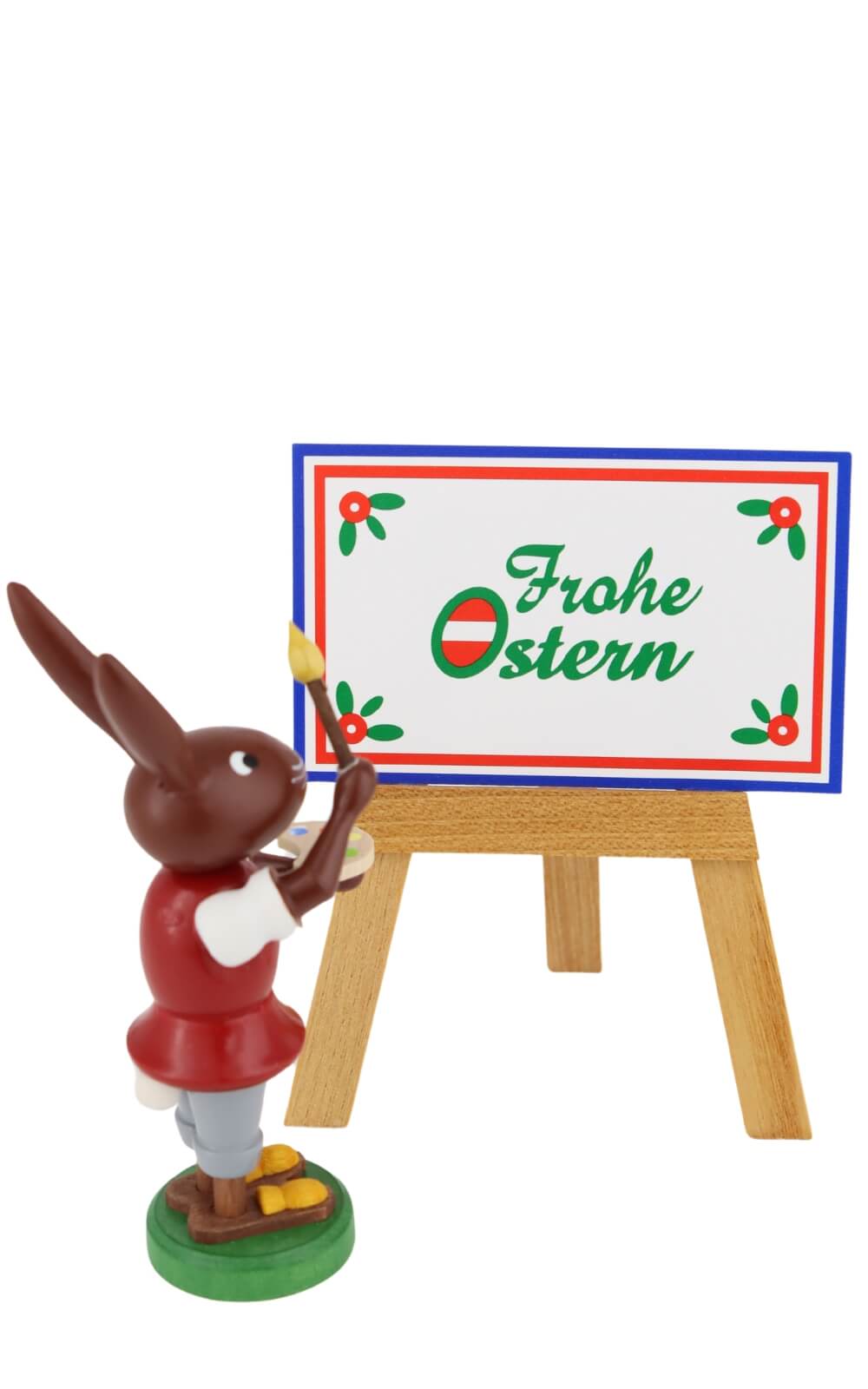 Osterhase mit Maltafel, 9 cm von Thomas Preißler_3