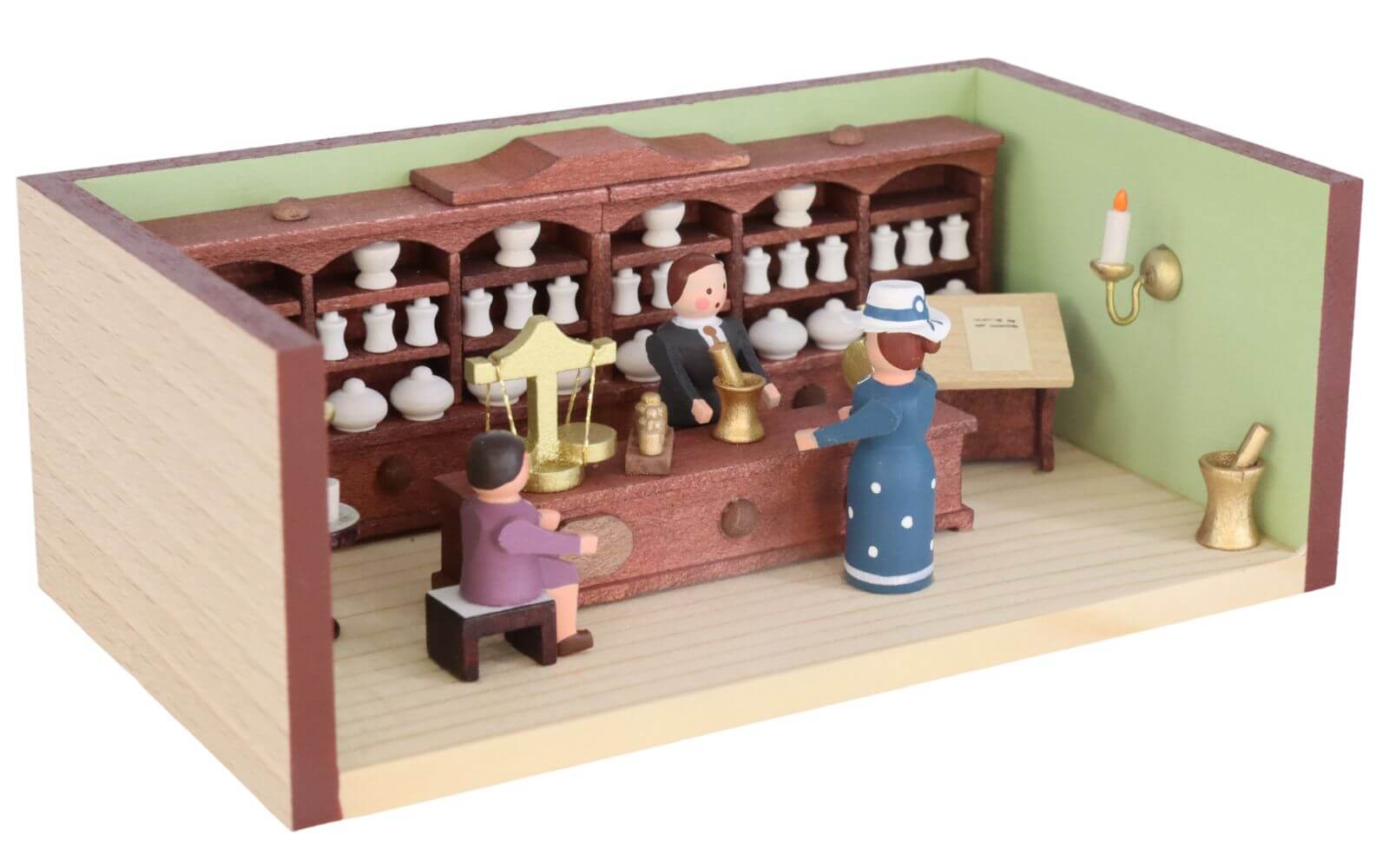 Miniaturstübchen Apotheke Apotheker von Gunter Flath_2