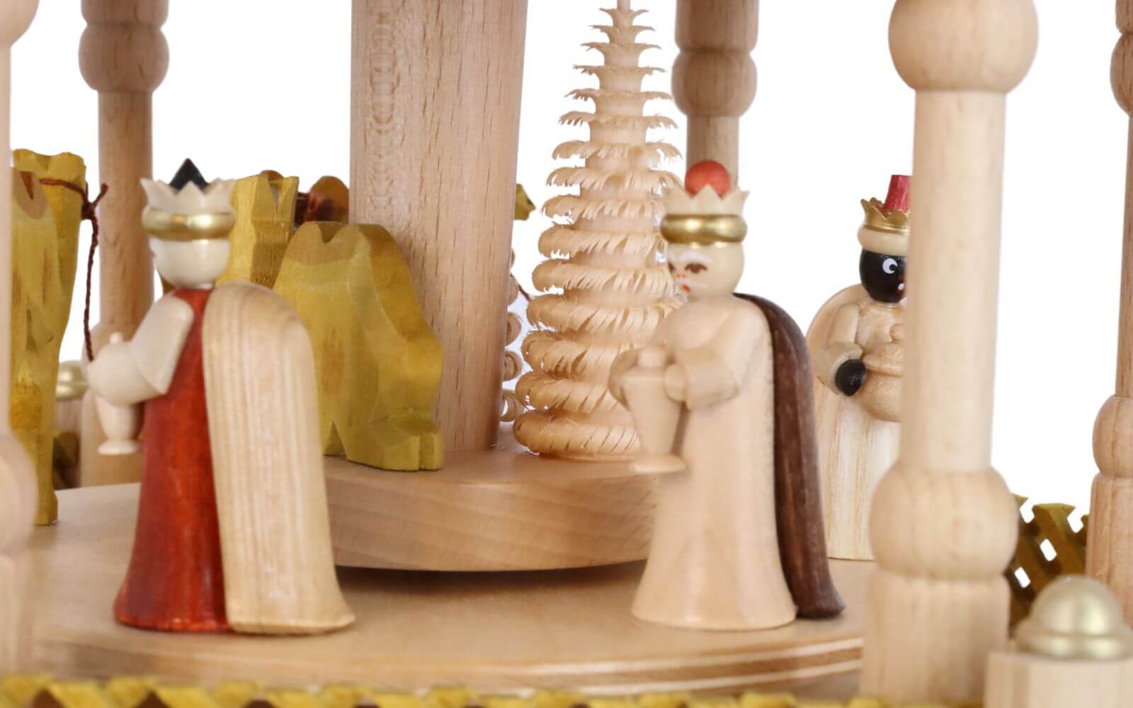 Weihnachtspyramide Heilige Geschichte, 5 - stöckig, elektrisch von Richard Glässer_4