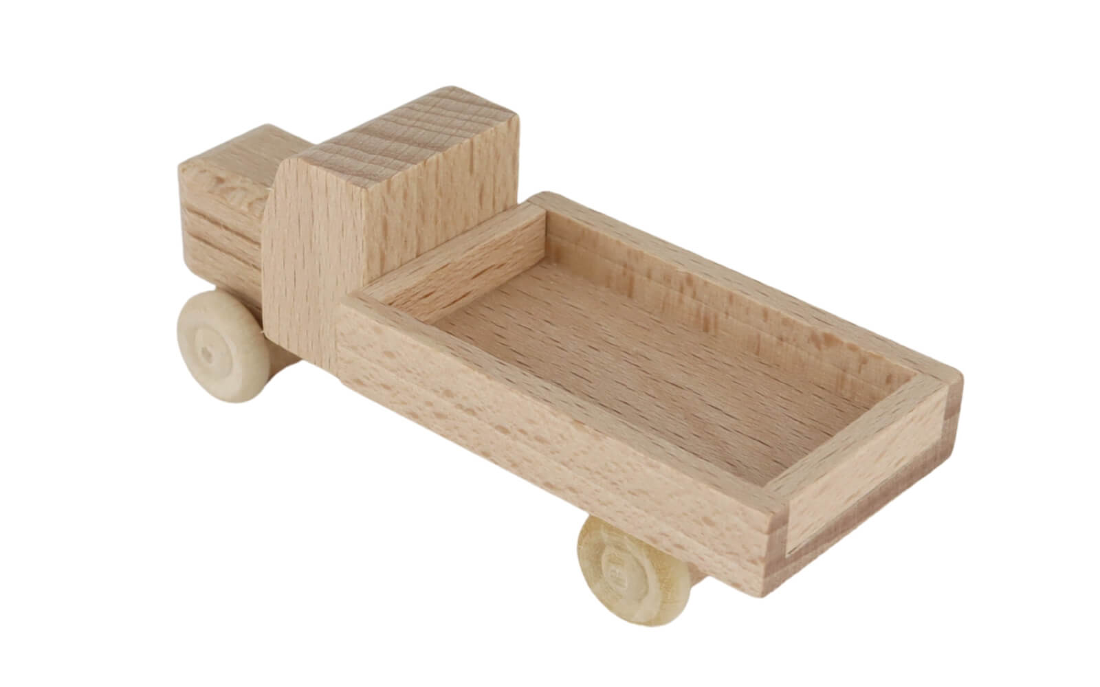 Holzspielzeug LKW Kastenwagen, natur von Robbi Weber_3
