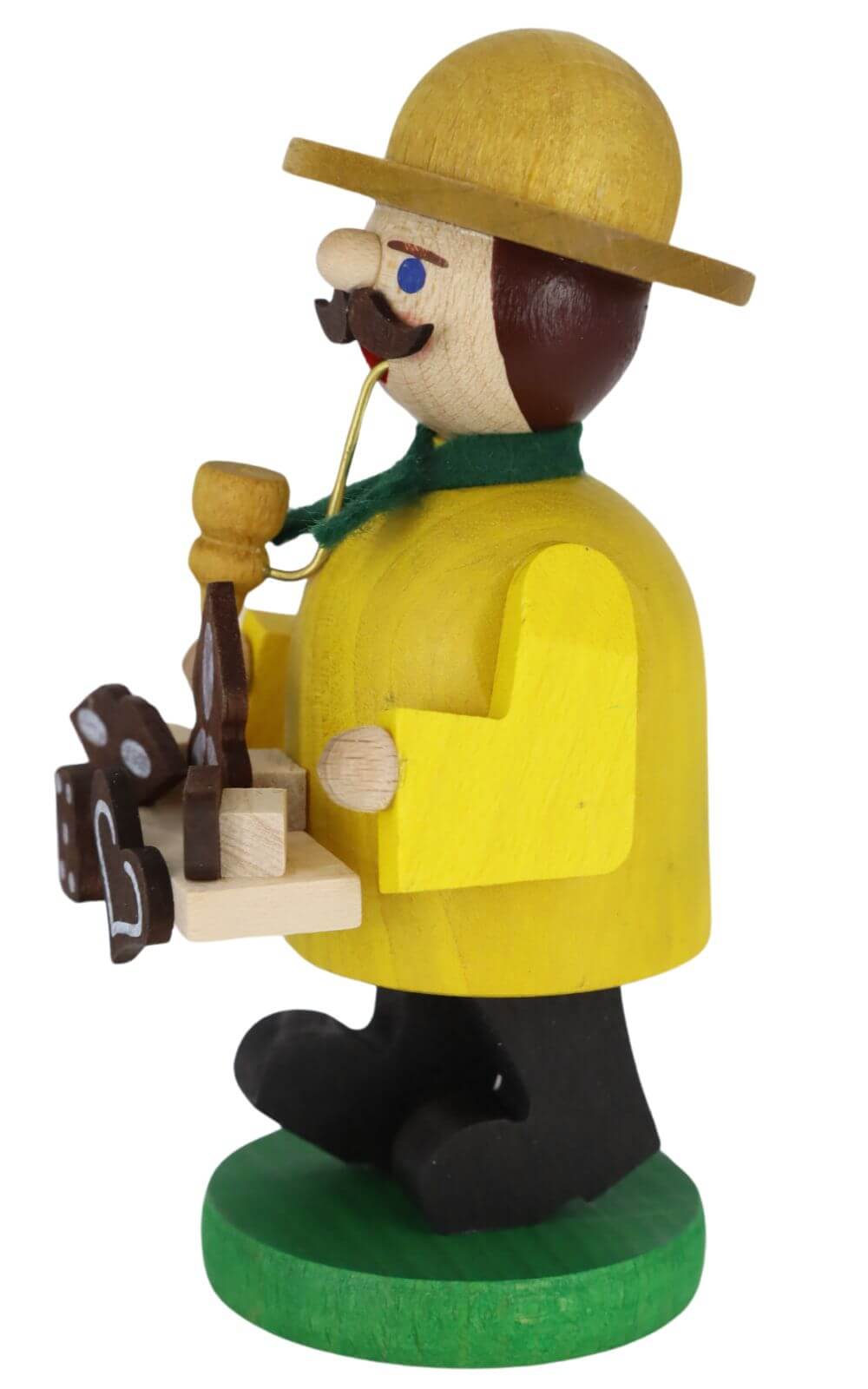 Räuchermännchen Lebkuchenverkäufer, 11 cm, farbig von Richard Glässer_3