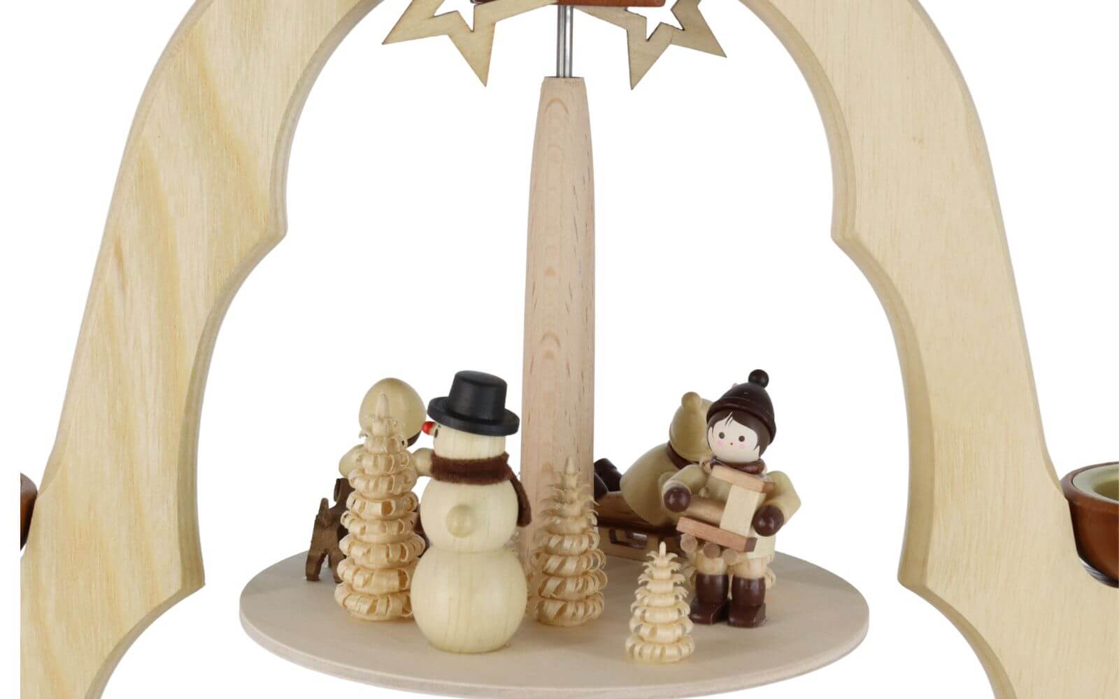 Weihnachtspyramide Winterkinder 2-stöckig von Legler_4