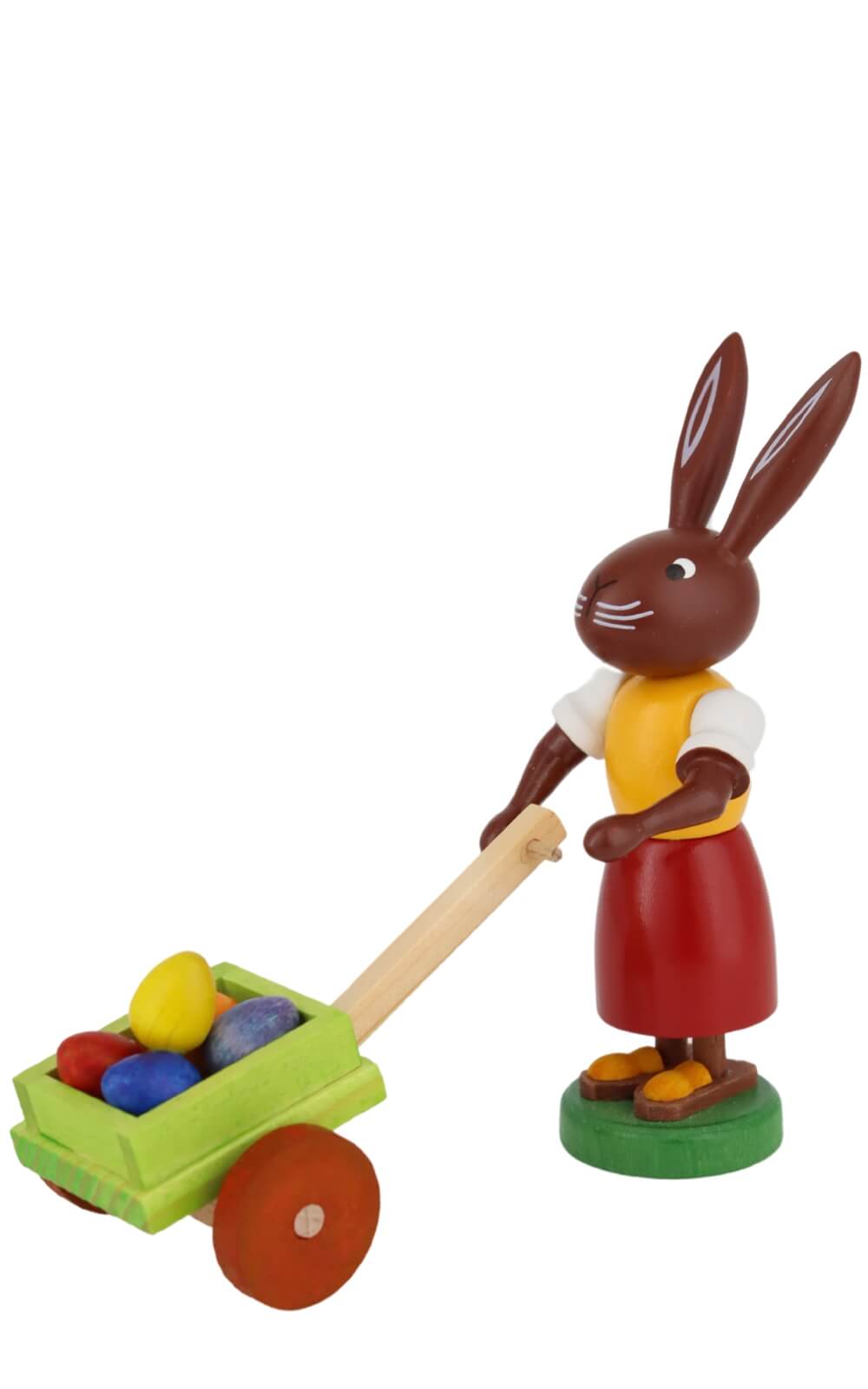 Osterhase mit Eierkarre, 9 cm von Thomas Preißler_3