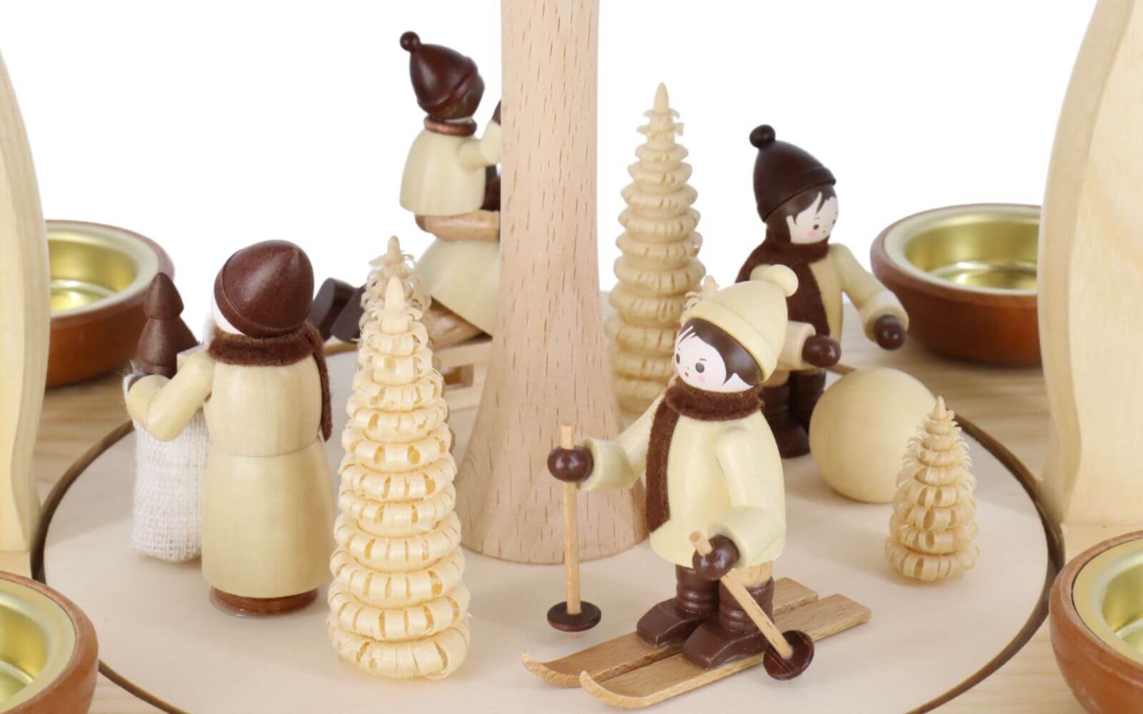 Weihnachtspyramide Winterkinder 2-stöckig von Legler_2
