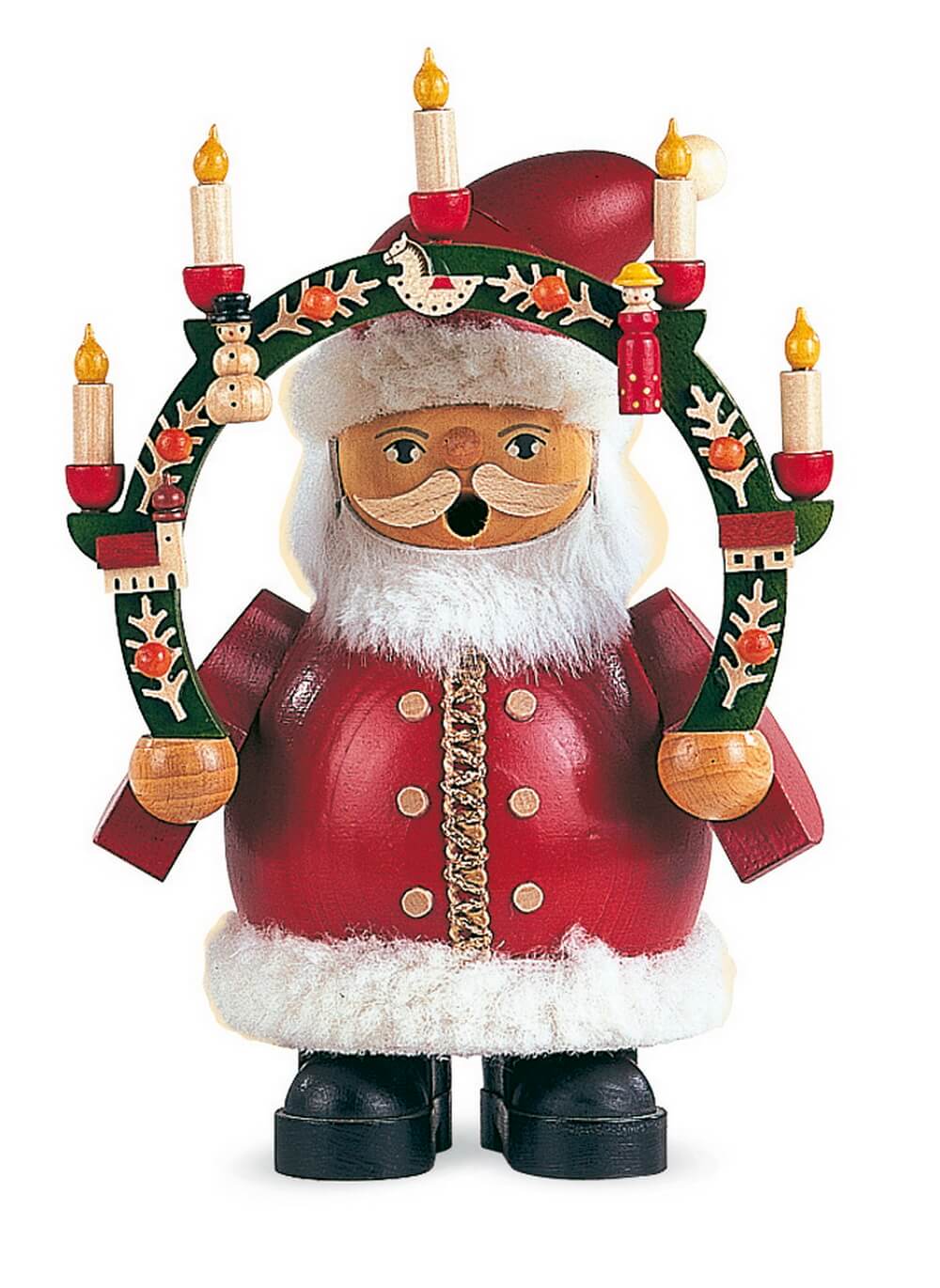 Räuchermännchen Weihnachtsmann von Müller Kleinkunst